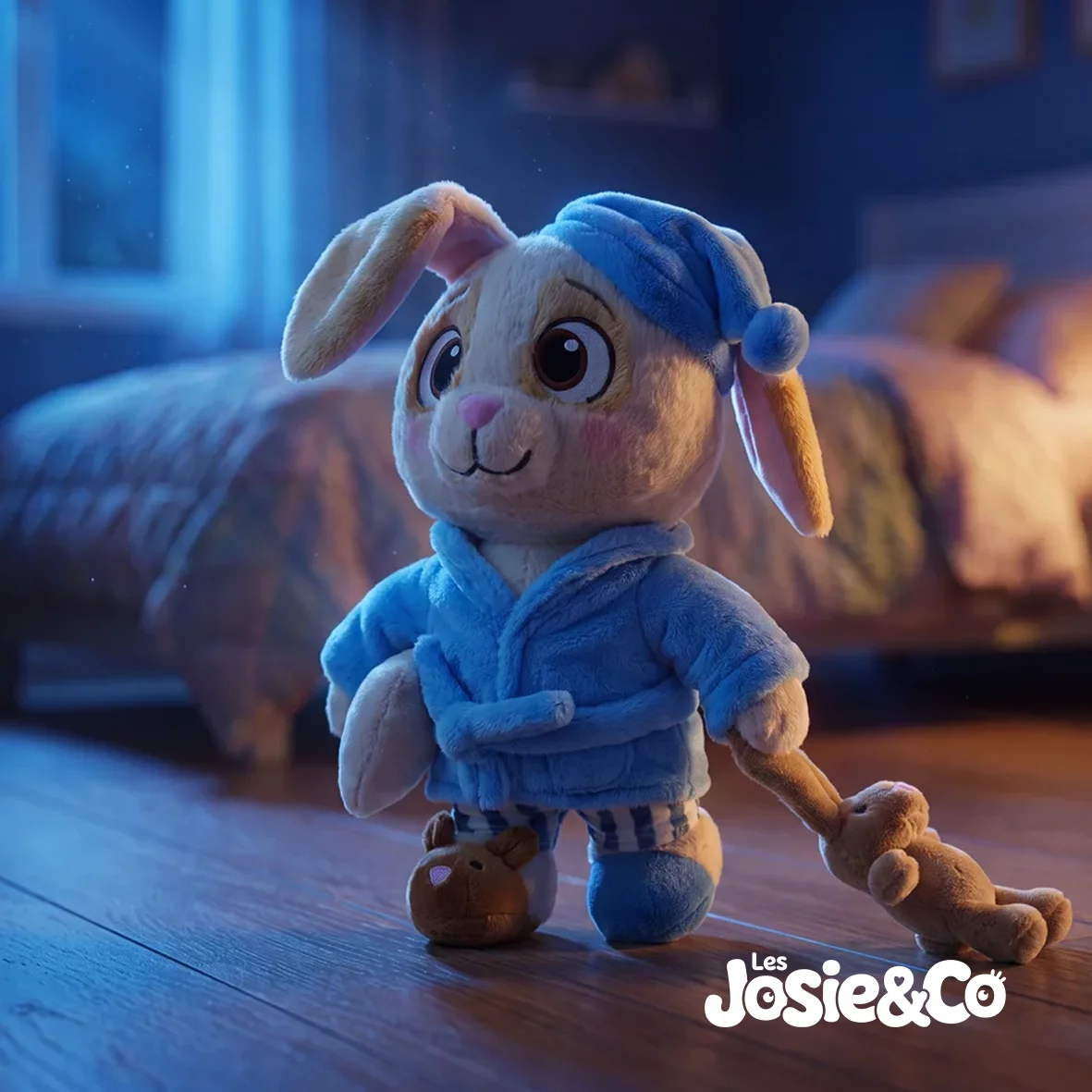 Arsène Lapin - Peluche artisanale Les Josie & Co - Vue 3